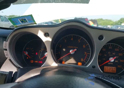 2006 Nissan 350Z Touring из США, поврежденный, VIN JN1AZ34D06M310839